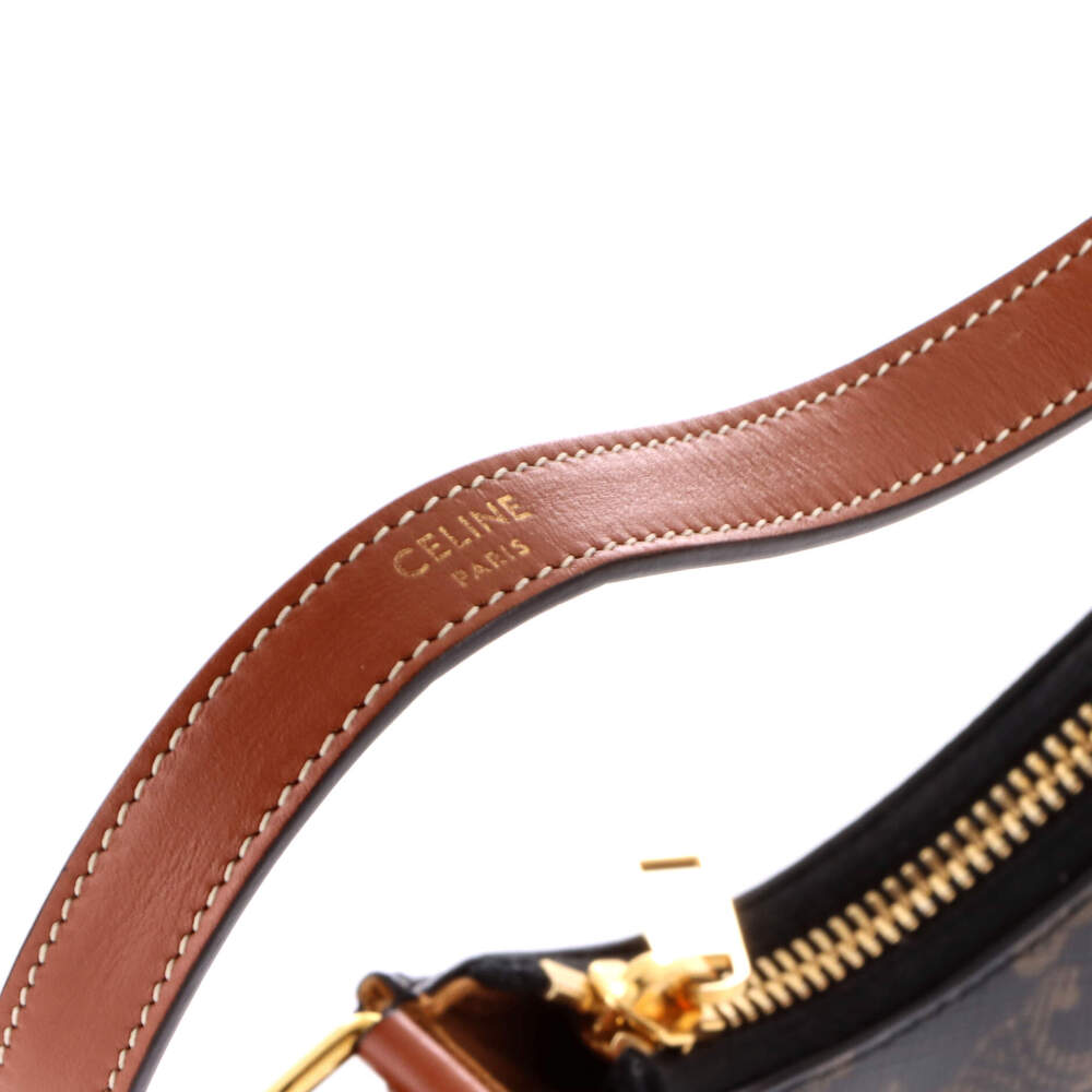 Celine Ava Bag Triomphe Coated Canvas #233721C11B - Picture 6 of 7